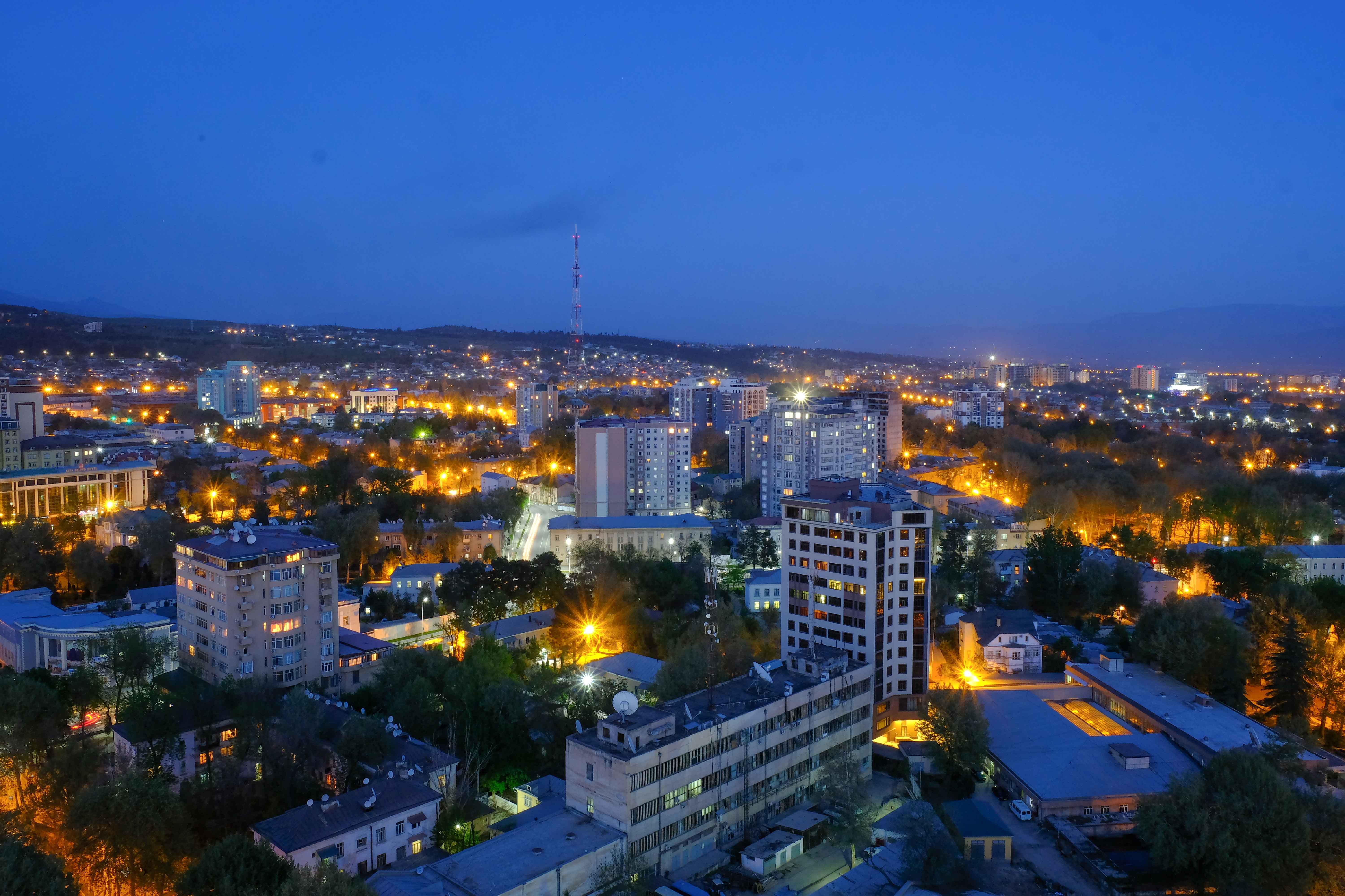 Dushanbe by Night